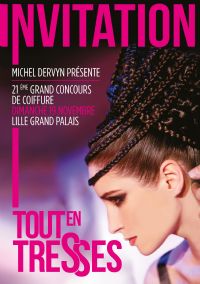 Show coiffure Michel Dervyn à Lille Grand Palais. Le dimanche 19 novembre 2017 à Lille. Nord.  14H00